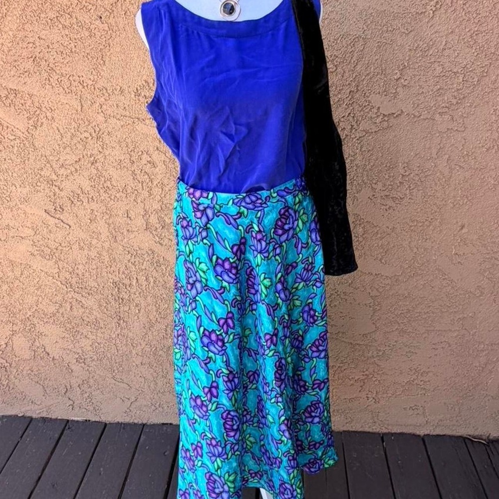 100% silk Adrianna Papell 3 piece set